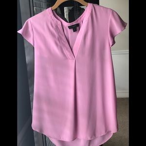 J Crew flutter sleeve blouse